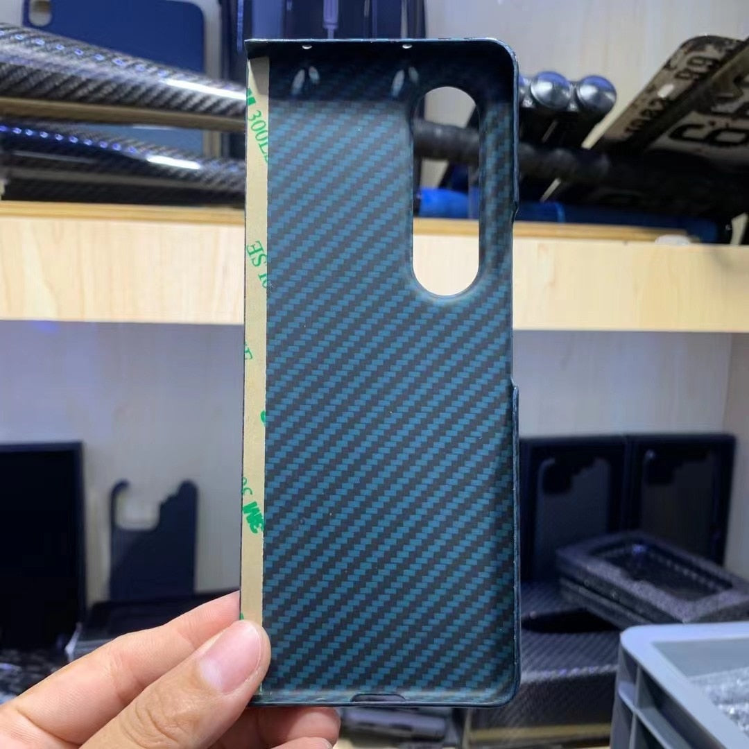 YTF-Carbon Fiber Case For Samsung Galaxy Z Fold - Premium Mobile Phone Cases from Dressmycell.com - Just $44.00! Shop now at Dressmycell.com YTF-Carbon Fiber Case For Samsung Galaxy Z Fold - Premium Mobile Phone Cases from Dressmycell.com - Just $44.00! Shop now at Dressmycell.com